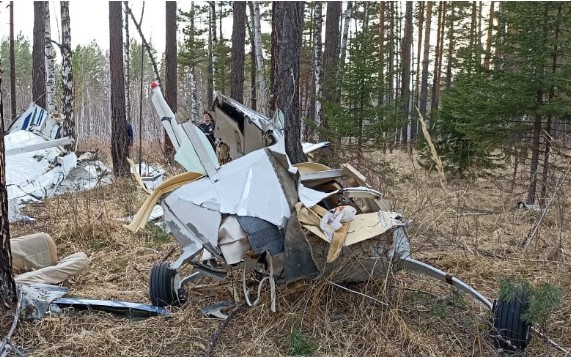 Появилось видео смертельного крушения самолета с российскими священниками