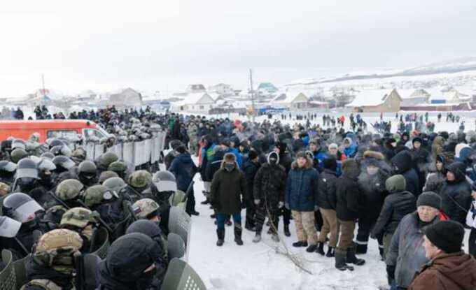 Шестеро участников протестов в Баймаке отправлены в колонию